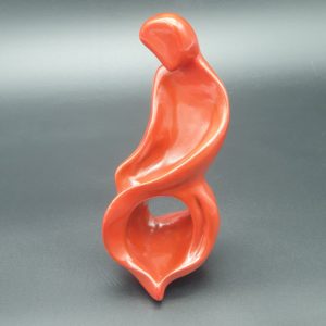 E-shop Artcor Sculptures: Sculpture abstraite colorée "Equilibre" réalisée par Artcor
